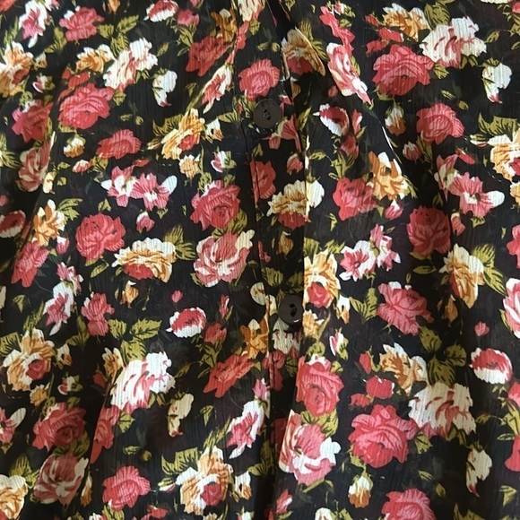 Express Floral Sleeveless Blouse l SIZE XS - Picture 5 of 5